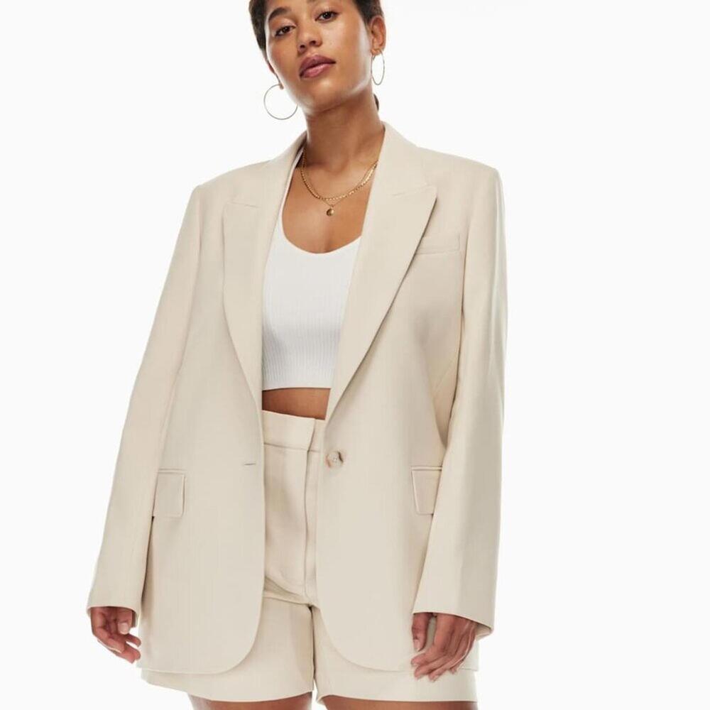Aritzia Wilfred Flores Blazer - Oak - XL